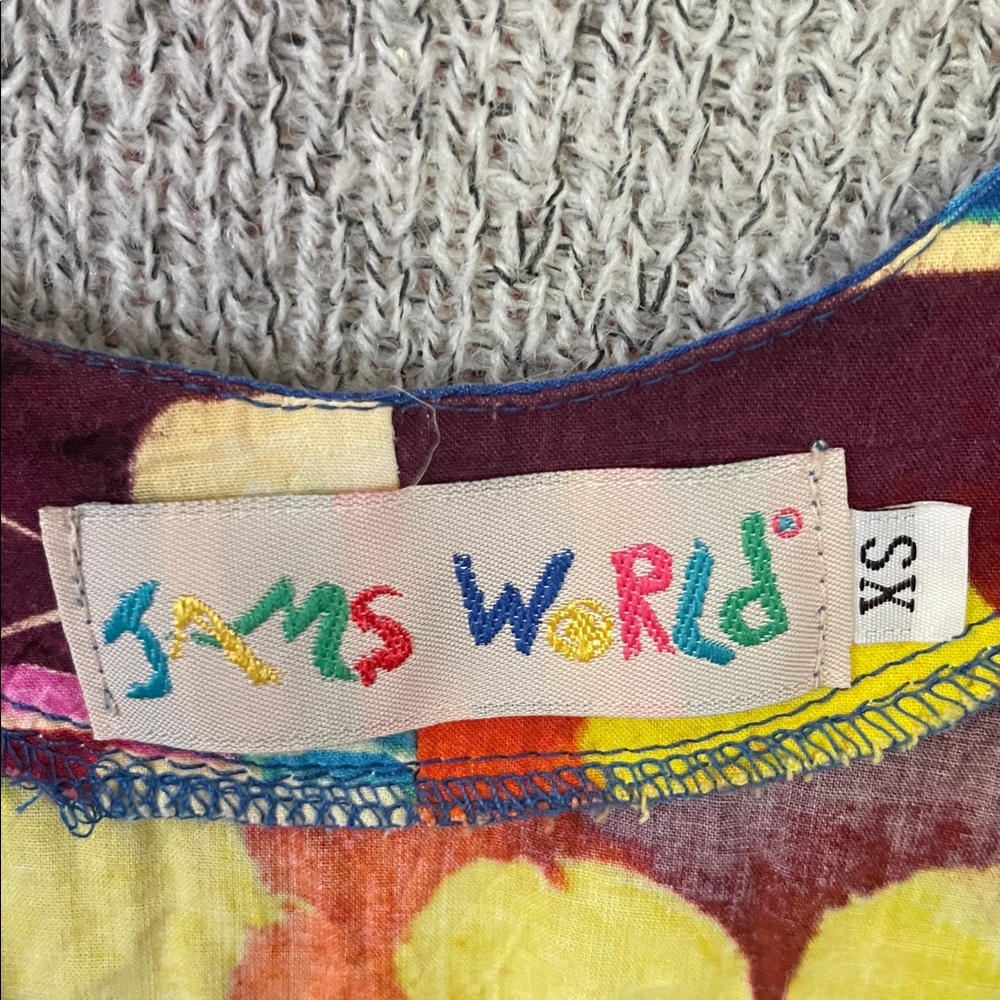 Jams World Dress Colorful Floral XS - Picture 4 of 7